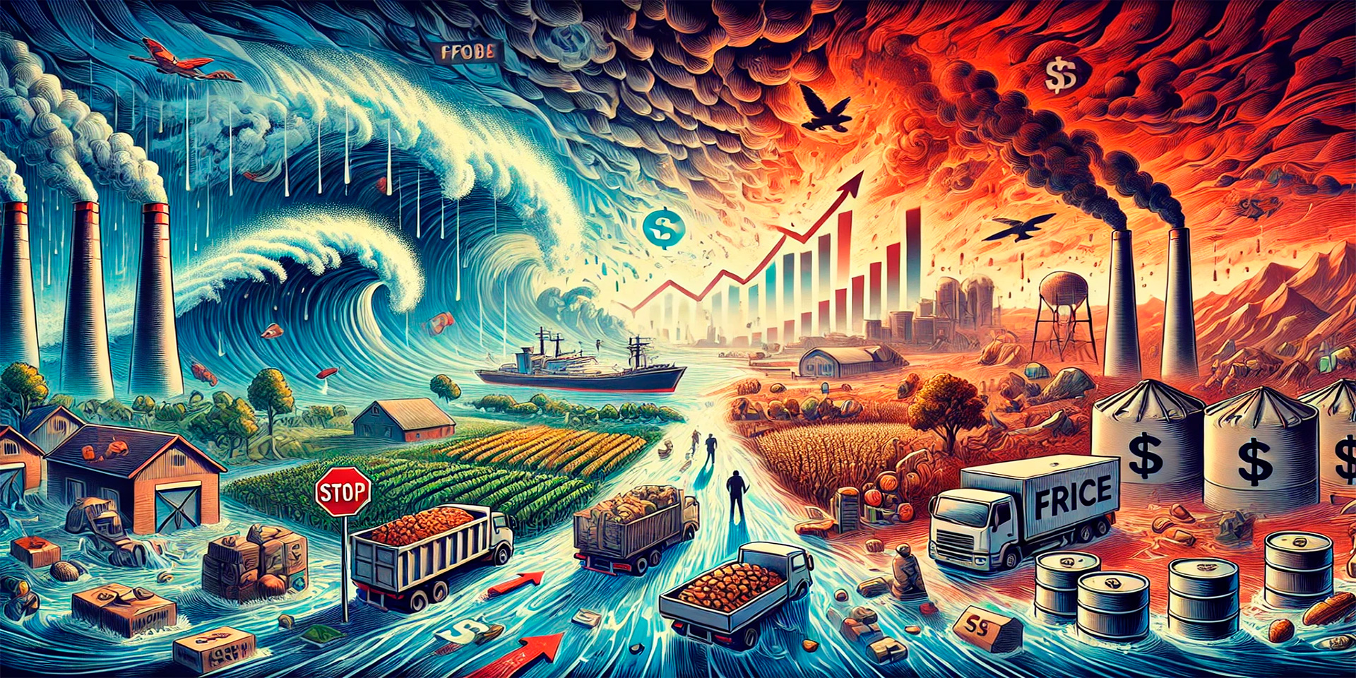 Inflation and Weather: How Extreme Conditions Raise Prices